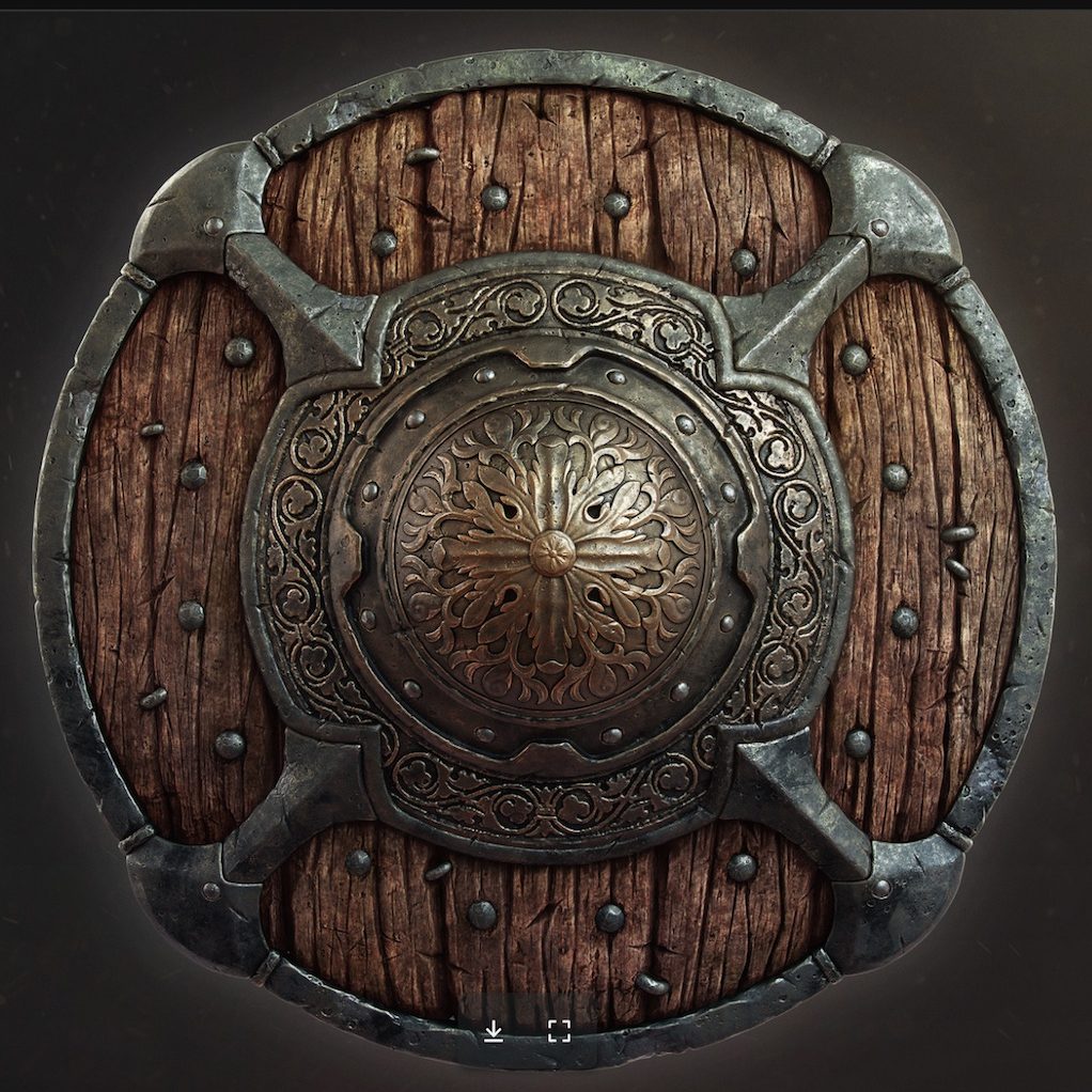 wood sheild